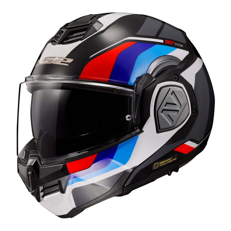 LS2 FF906 Advant Sport Helmet – Black / Blue / Red 06