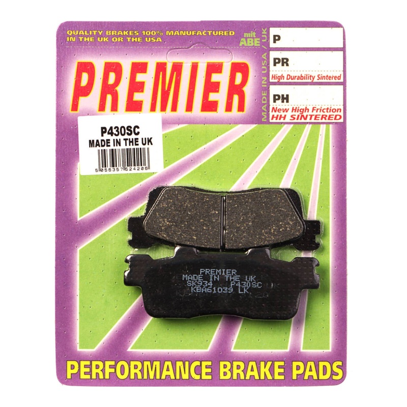 Premier Brake Pads – P-SC Organic Scooter