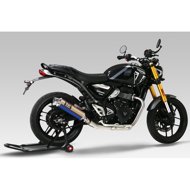 SPEED/SCRAMBLER 400 2024-25 GP-MAGNUM Stainless Slip-On, w/ Titanium Muffler