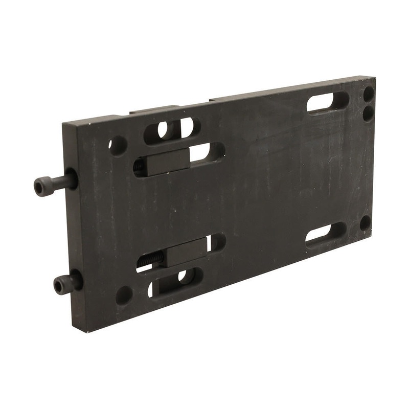 4-Speed Adjustable Transmission Mounting Plate – Black
