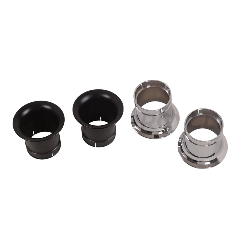 BMW R45 R65 R75 R90 R100 Black Chrome air filter velocity