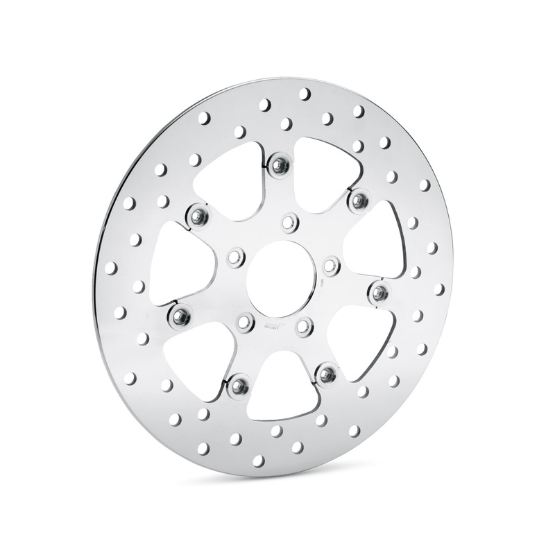 Harley Davidson 41500070 Turbine Front Brake Rotor KIT-BRAKE ROTOR,PLSHD,FR,LH,TU