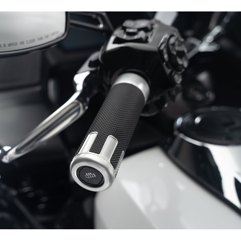 Harley Davidson 56100575 Switchback Heated Hand Grips KIT,GRIP,HTD,SIL