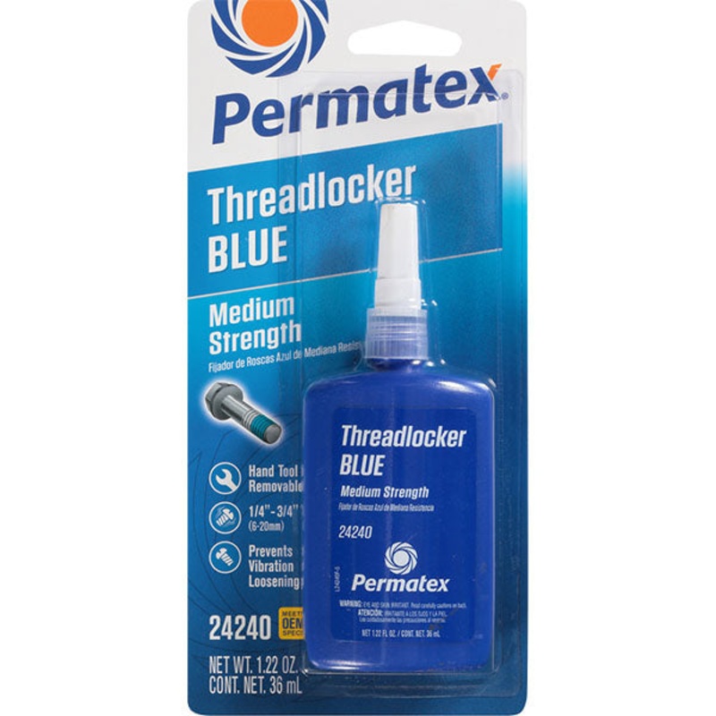 Permatex – Medium Strength Threadlocker Blue 36ml