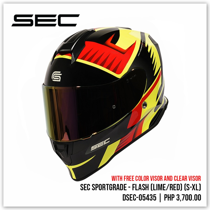 SEC Sportgrade – Flash (Lime/ Red)