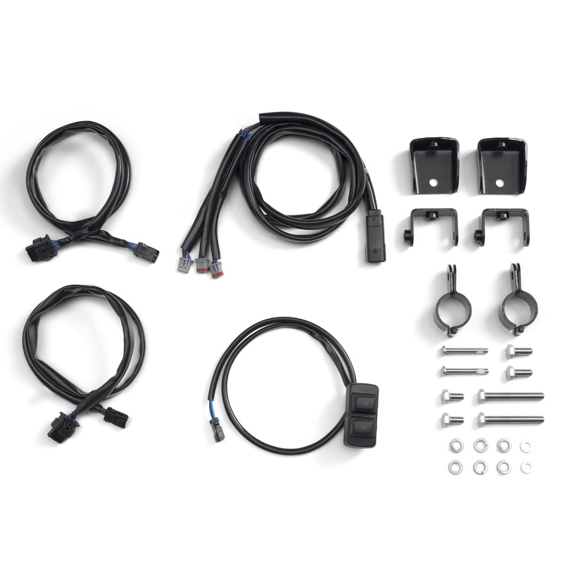 Harley Davidson 68000341 Auxiliary Light Installation Kit KIT,LTG,INSTALLATION AUX LAMP