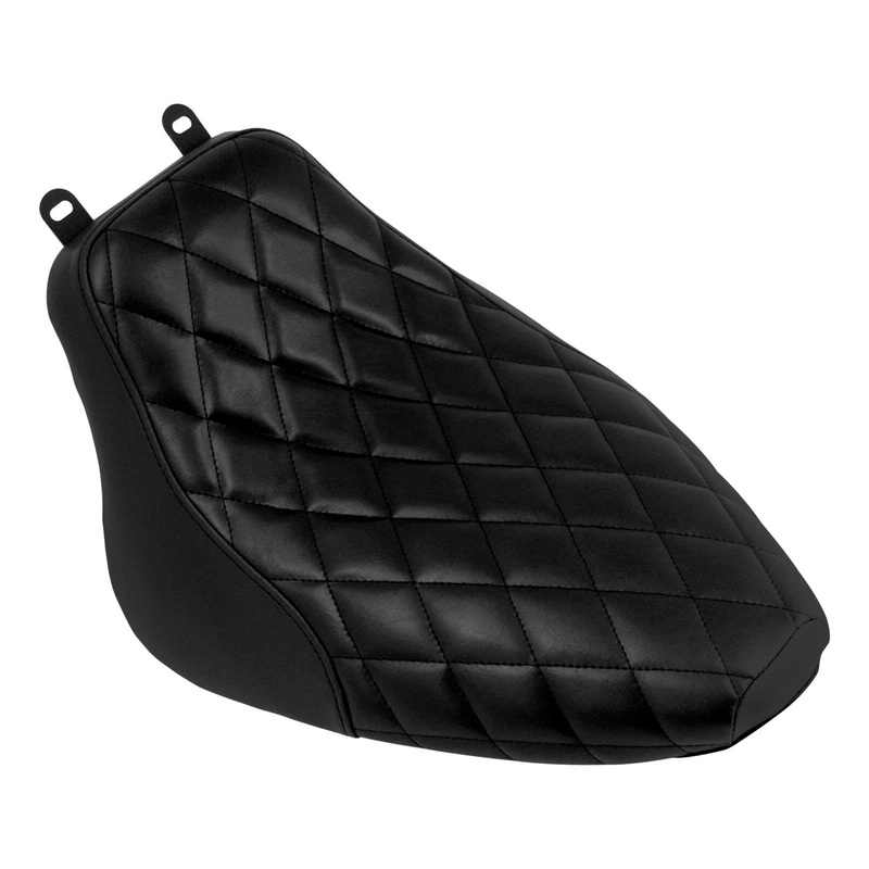 Low Profile Rider Solo Seat Diamond For Harley Softail Deluxe Heritage Classic ’06-’17 | Mactions