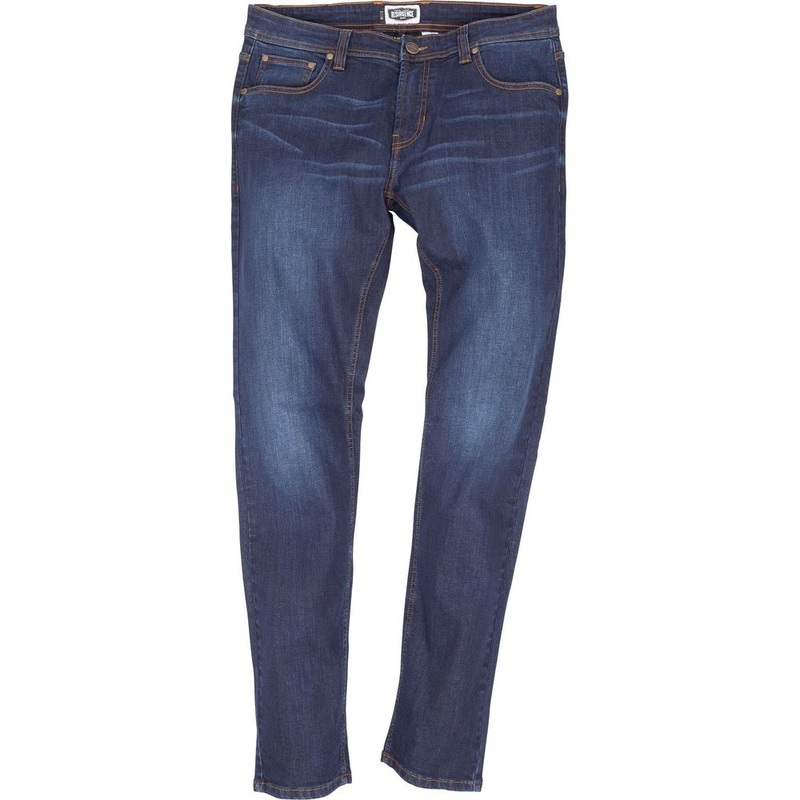 Resurgence Gear Ultimate PEKEV CE Ultra Lite Slim Cut Denim Jeans Blue
