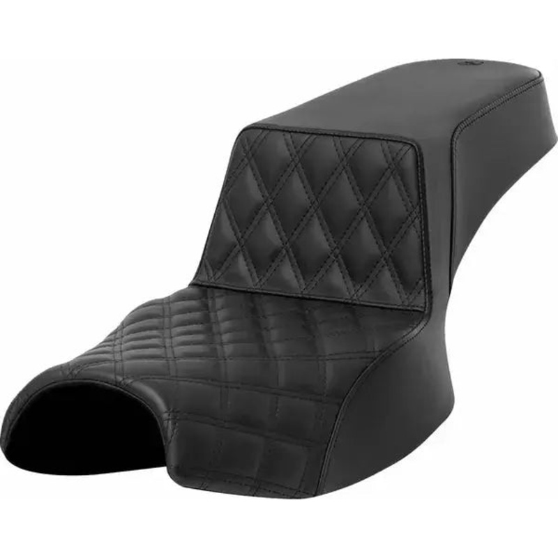 Saddlemen Step-Up Black Stitching / Front Lattice Stitch Seat Black