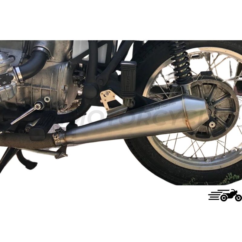 Vintage Homologated Motorcycle Muffler
