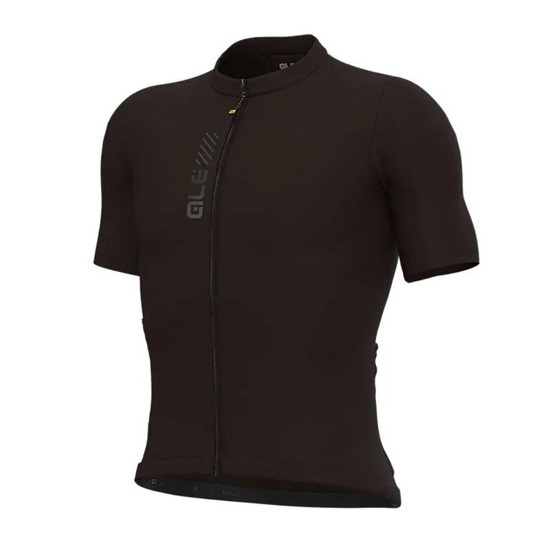 Ale Clothing Colour Block Off Road Pragma Short Sleeves Cycle Jersey Brown