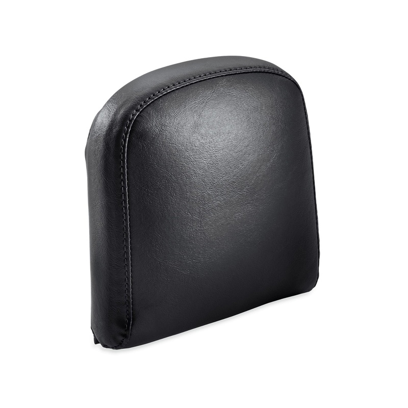 Harley-Davidson 52300560 Passenger Backrest Pad – Mid-Sized – Smooth Black Vinyl