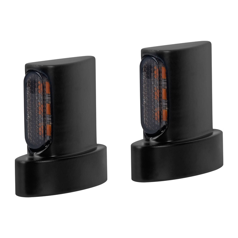 Motorcycle 3 LEDs Turn Signal Rear Mini E Mark Indicators Blinkers for Harley Sportster