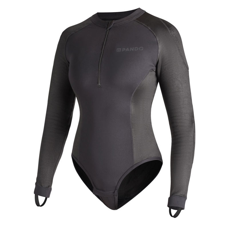 Pando Moto Shell WW 02 AA Protective Body Ladies Base Layer Black
