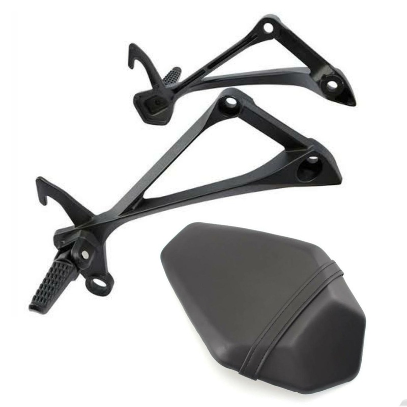 SBK Kawasaki ZX10R 2016-2024 Rear/back Seat With Passenger Footrest Mount