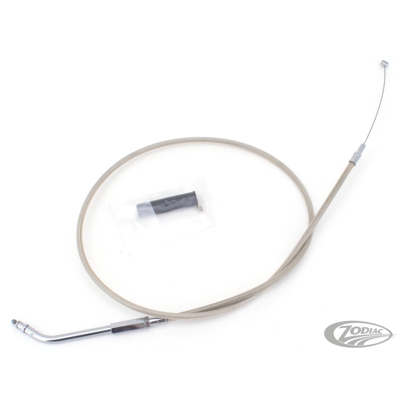 Throttle & Idle Cable 1996-2015 Softail, 1996-2017 Dyna, 1996-2001 Carburetor Equipped Touring & 2007 to Present Sportster