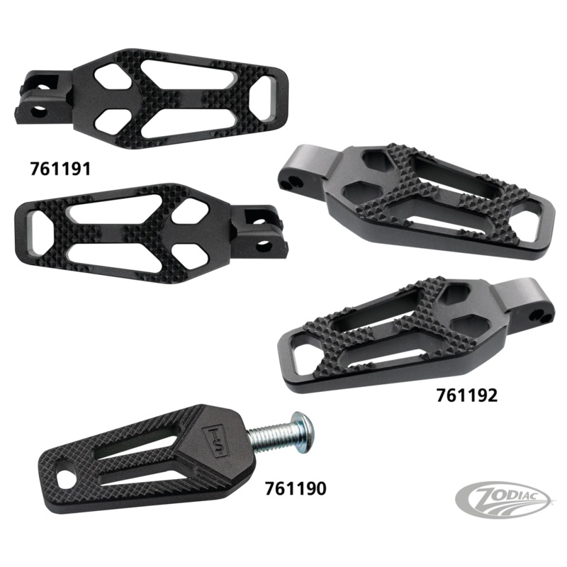 Tommy & Sons Crook Series Foot Pegs for Milwaukee Eight Softail