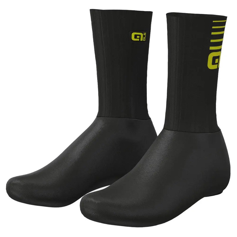 Ale Clothing Whizzy Winter Cycle Shoe Covers Black / Yellow