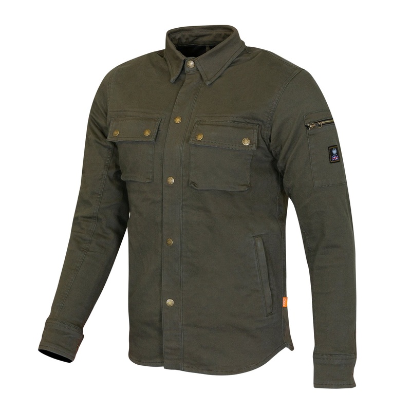 Merlin Brody D3O Single Layer Riding Shirt Green