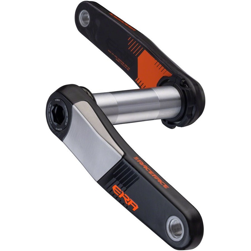 RaceFace ERA Carbon Crankset – 165mm Length – CINCH Interface – 136mm Spindle – Orange