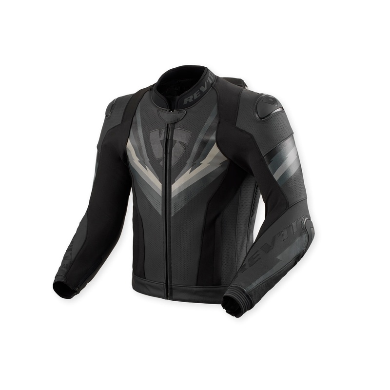 Revit Quantum 3 Pro Leather Jacket Black / Anthracite