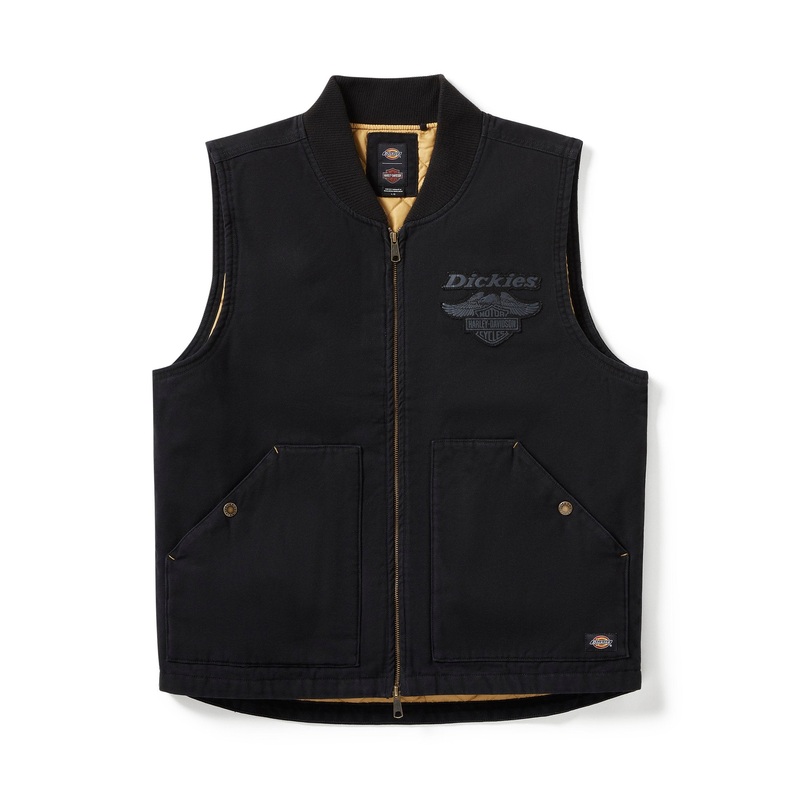 Genuine Harley-Davidson Men’s Dickies x H-D Quilted Canvas Vest 96575-25VM