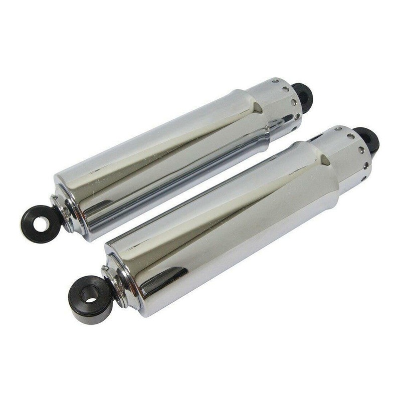 Harley Shovelhead Full Cover Shocks – Chrome – Various Lengths