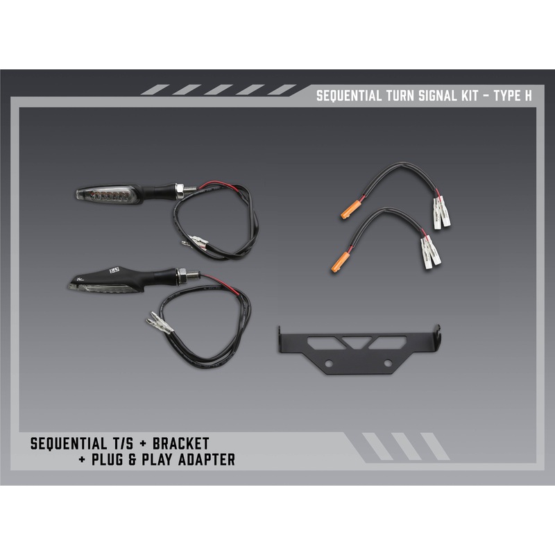 Type H Sequential Signal Kit for V2 Fender Eliminators