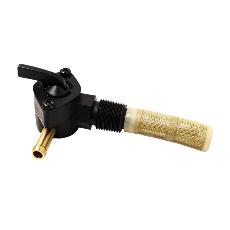 3/8″ NPT Petcock – 90 Degree – Black