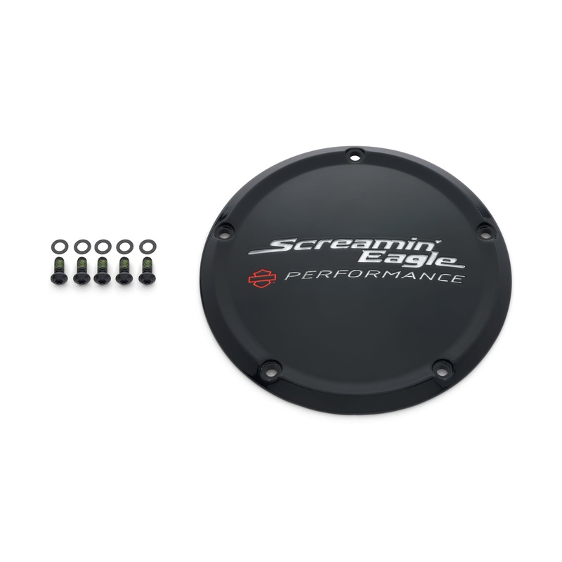 Harley Davidson 25701403 Screamin’ Eagle Derby Cover Screaming KIT,CVR/SLG,SE,BLK,LOW PROFILE