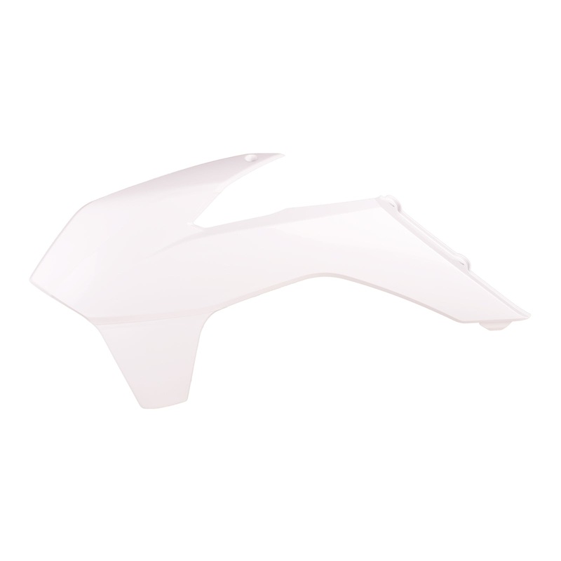 Polisport Radiator Scoops KTM SX/SXF ’13-’15 White