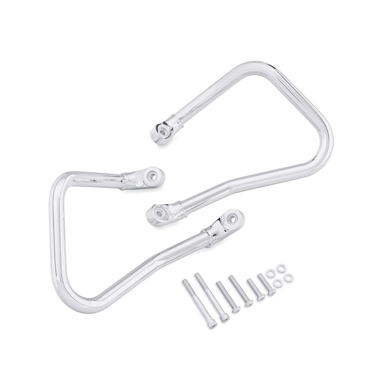 Harley Davidson 90201312 Chrome Saddlebag Guards SADDLEBAG GUARDS, CHROME