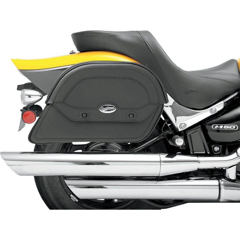 Saddlemen Custom Fit Cruis’n Slant Saddlebags Black – Jumbo