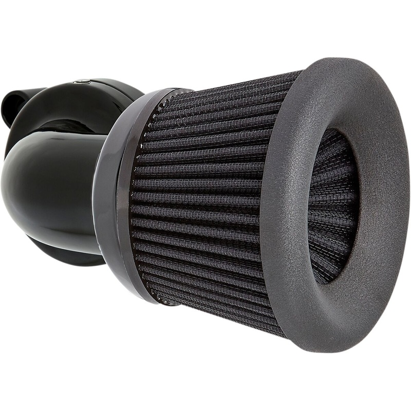 Velocity 90 Air Cleaners, Black – 17-23 Milwaukee 8