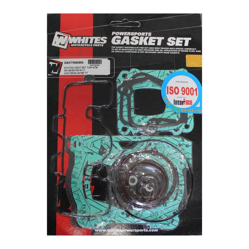Whites Gasket Set Top KTM SX125/SX150 ’16-’17, EXC125/XC-W150 ’17