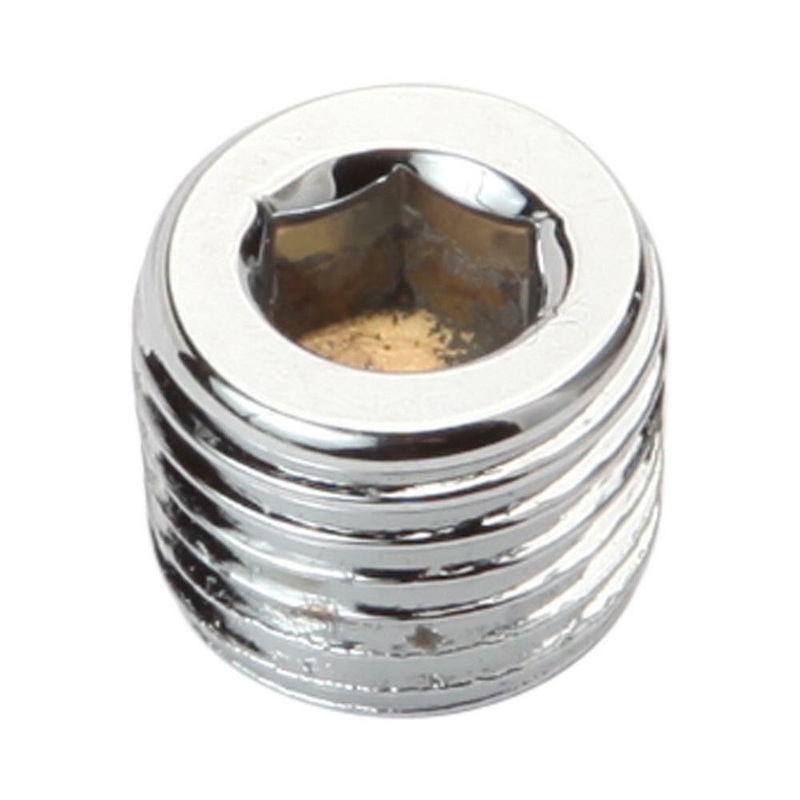 1/8″ NPT Allen Plug – Chrome