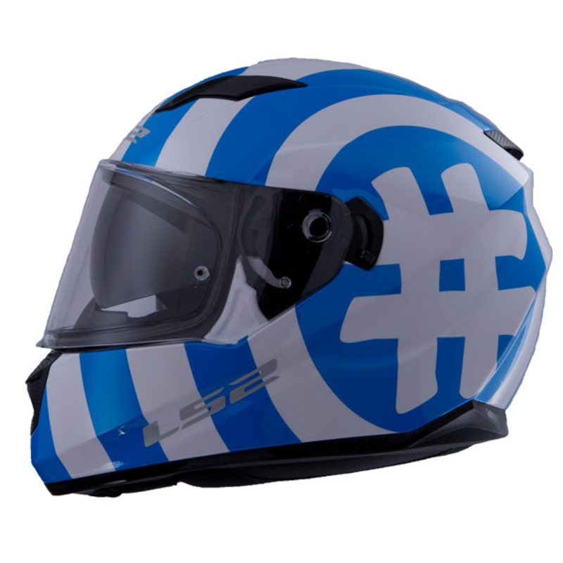 LS2 – FF320 Stream Hashtag Glow Helmet