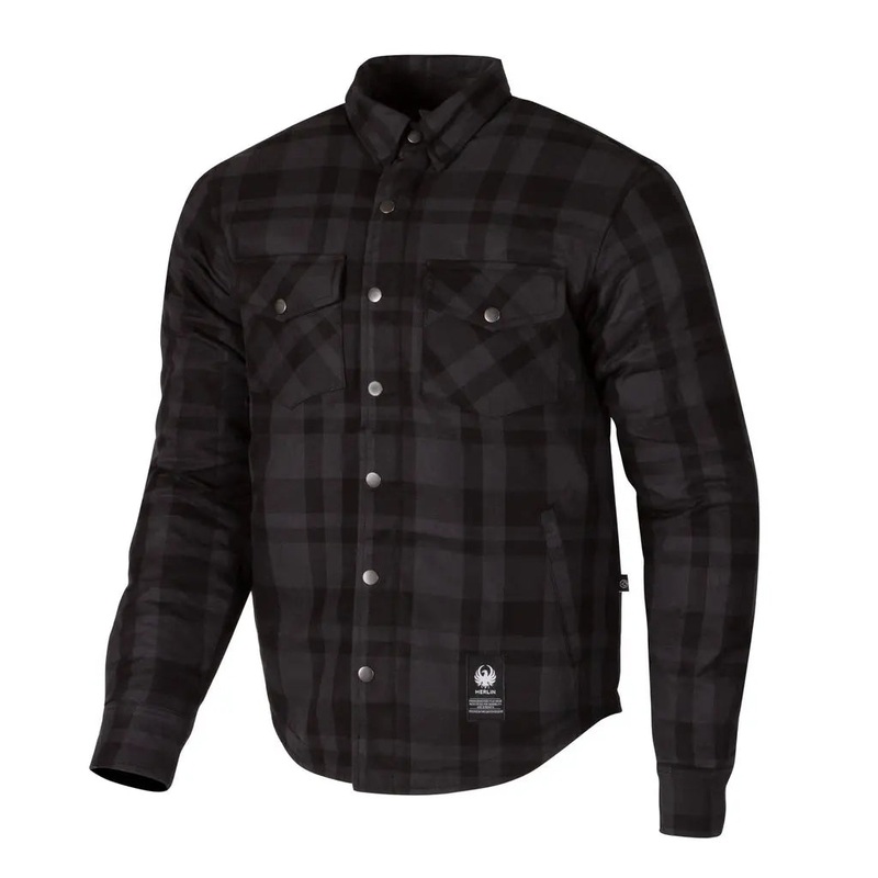 Merlin Axe Hydro Waterproof Kevlar Riding Shirt Grey