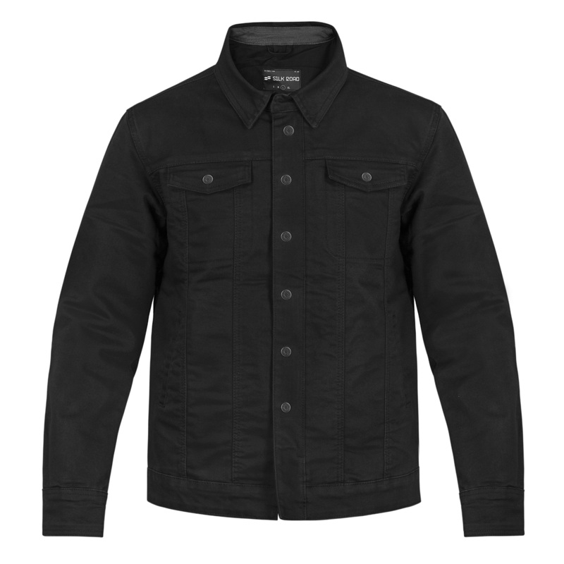 Silk Road Scout Textile Jacket Charcoal Black