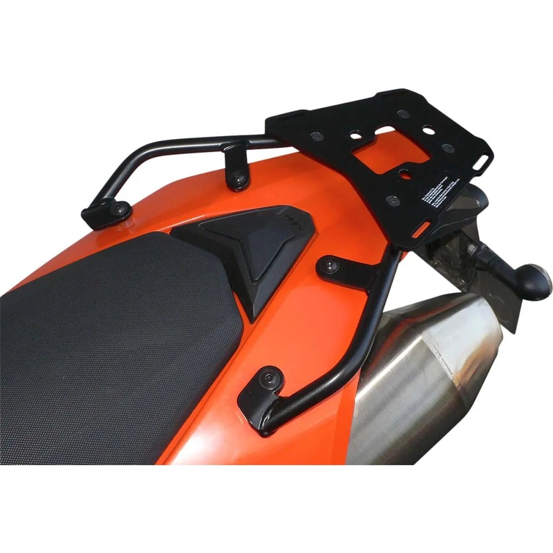 SW-Motech Aluminium Luggage Rack Black | Vendor No GPT.04.439.100/B