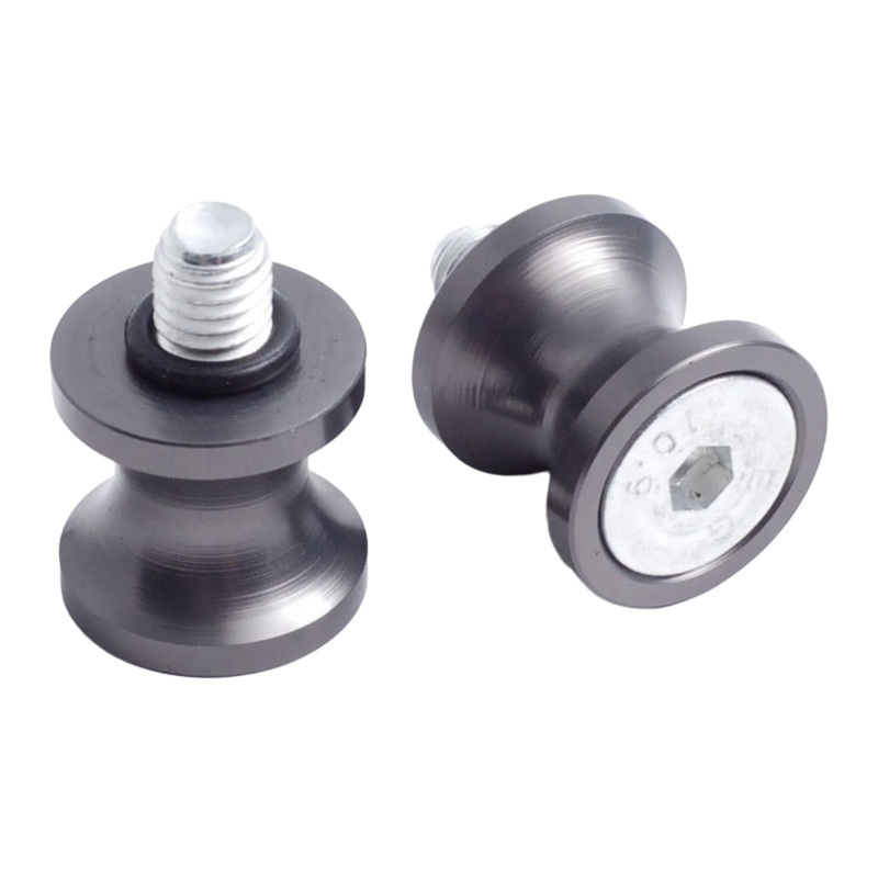 Whites Swingarm Bobbins – Black – 6mm x 1.0mm