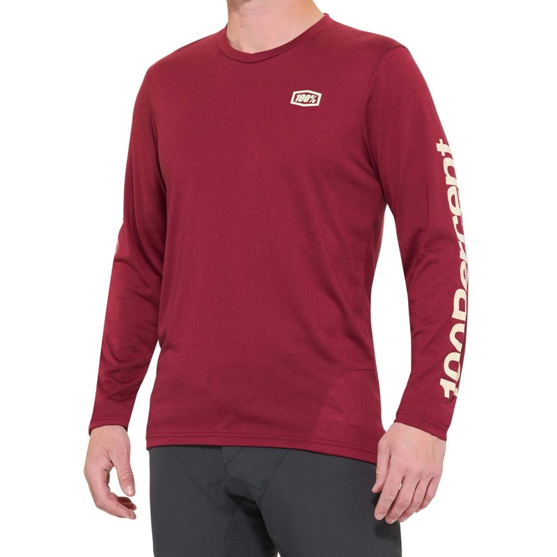 100% Airmatic Long Sleeves Jersey Merlot