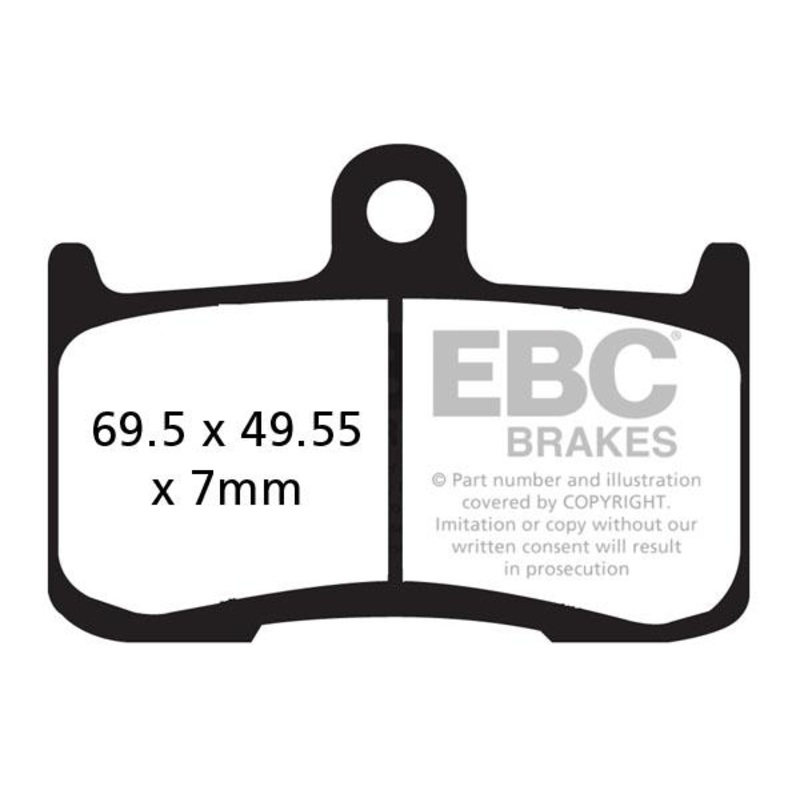 Brakes – GPFAX347HH Grand Prix – EBC (1 Set)