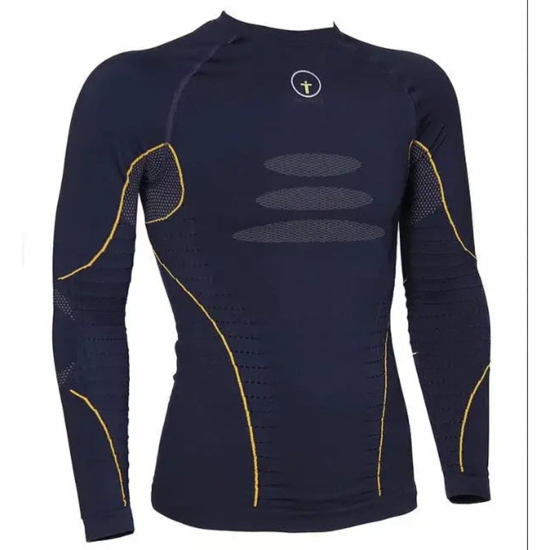 Forcefield Tech 2 Base Layer Shirt Blue / Yellow