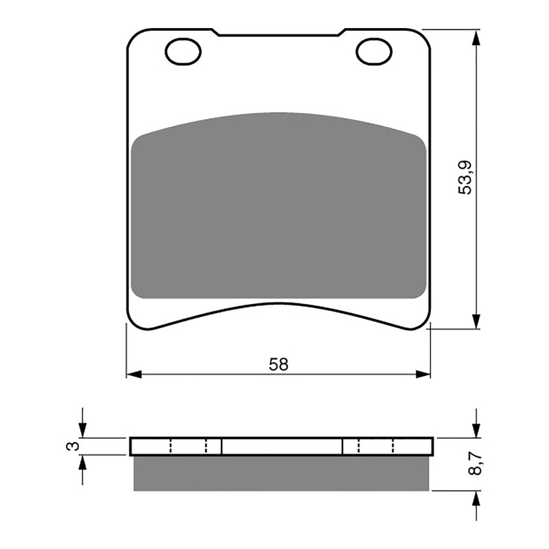 GOLDfren Brake Pads Sintered Sports GF085 – S3 ( PH32 )