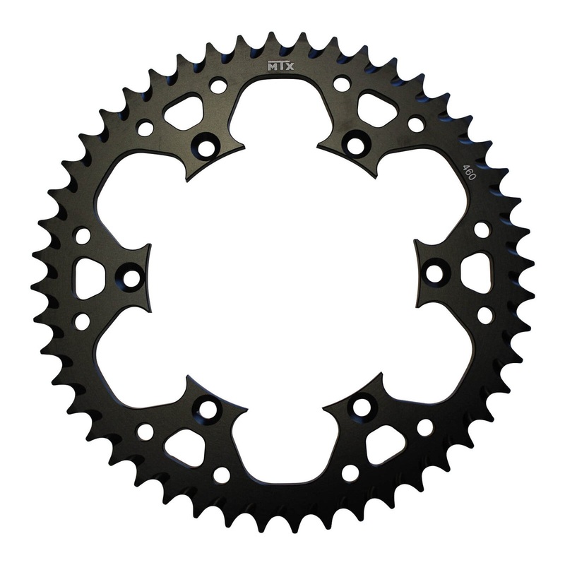 MTX 460 Zero Aluminium Rear Sprocket #520 – Black (11A-110-BLK)