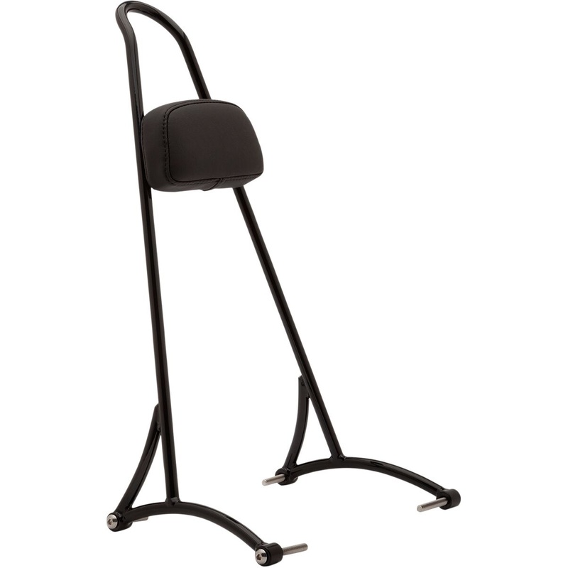 Sissy Bar Tall Black Powder Coated