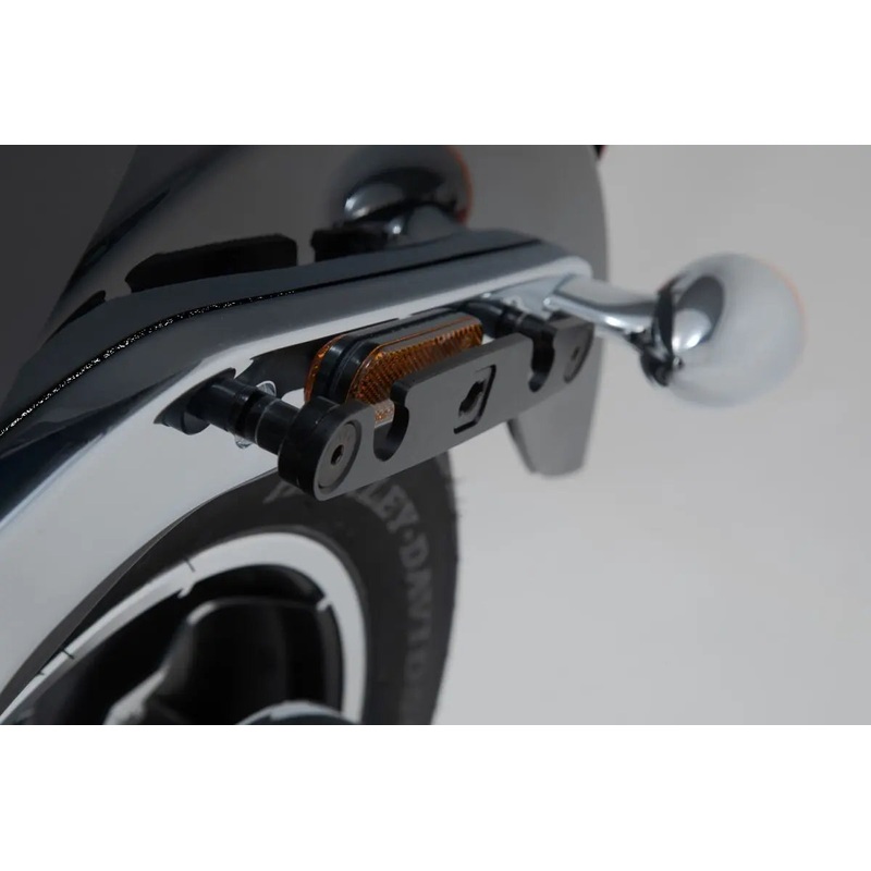 SW-Motech SLH Left Side Luggage Carrier Black | Vendor No HTA.18.682.10300