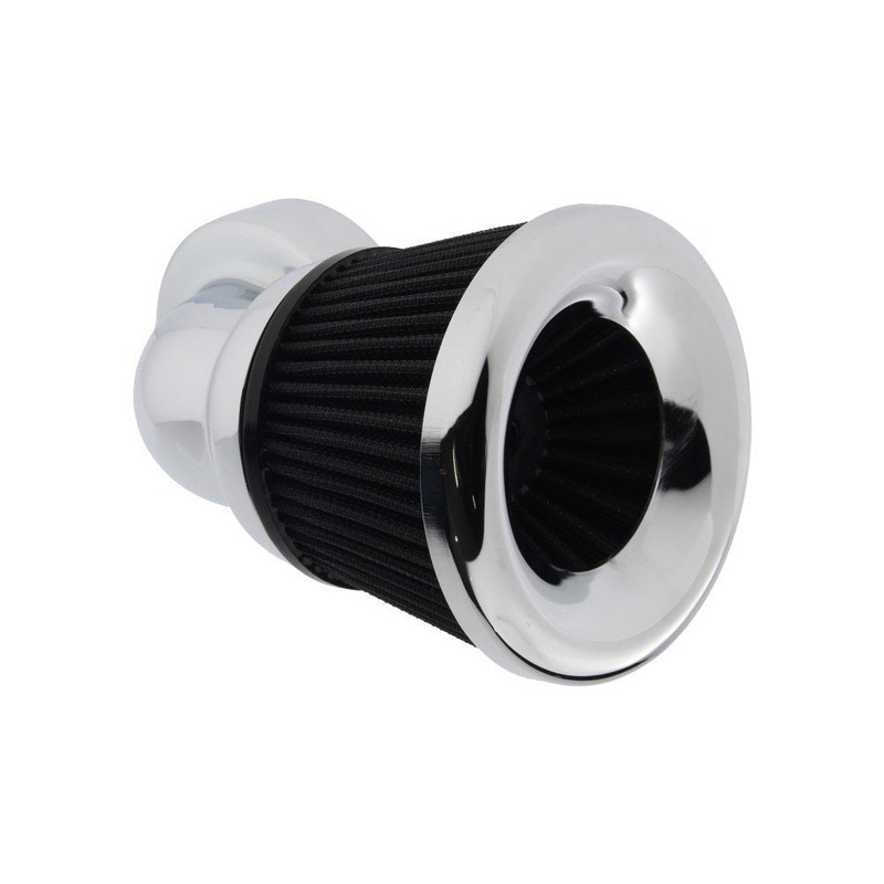 Velocity 90 Air Cleaner Kit – Chrome Fits Twin Cam 2008-2017 with Throttle-by-Wire.