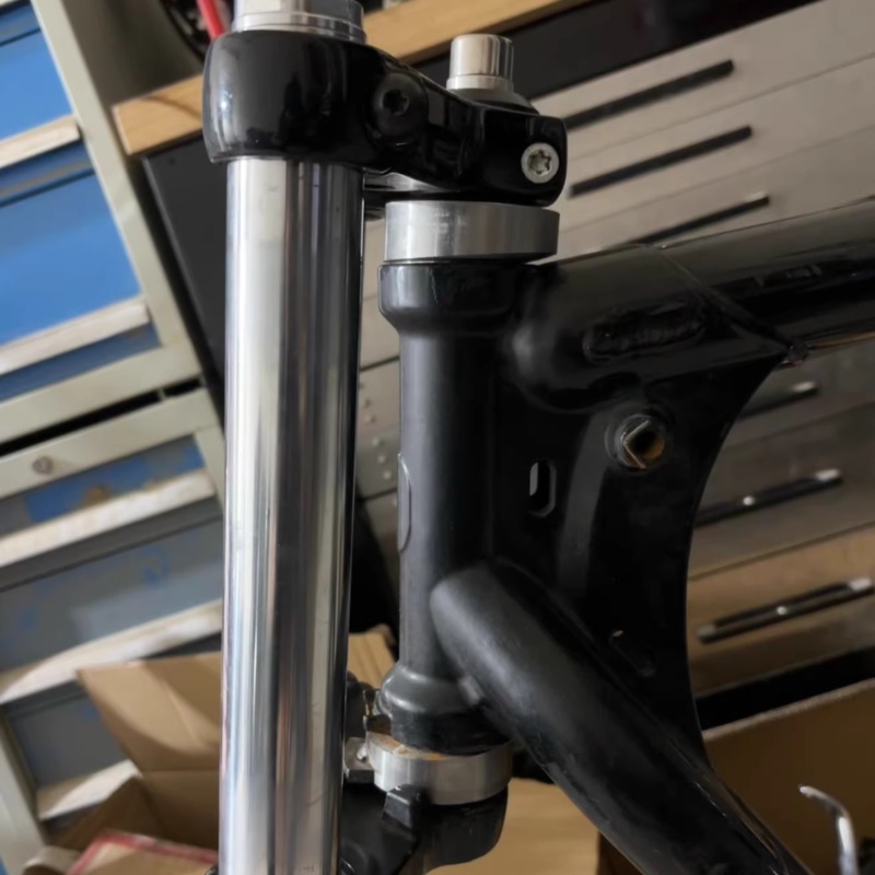 3 raked fork stem SPORTSTER